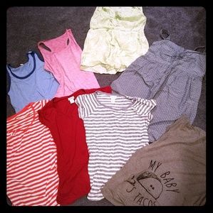 Maternity tops lot/bundle